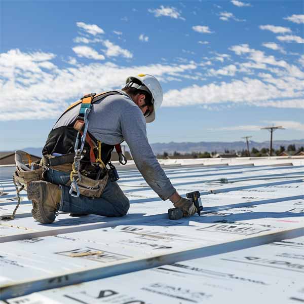 commercial roof installation in Columbus, Ohio